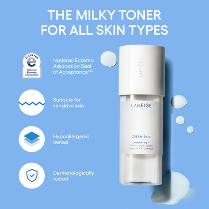 LANEIGE Cream Skin Refillable Toner & Moisturizer